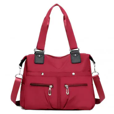 Women's Handbag Solid ( Red colour )