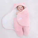 Baby Blanket (1 piece Brown + 1 piece Misty)