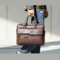 Premium Quality Official / Laptop Bag (Chocolate color)