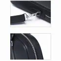 High Capacity Men's Shoulder Office  Bag (১২"/১৬") কালো কালার।