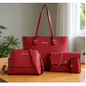৪ পিসের ফুল কম্বো সেট OC (Red color)