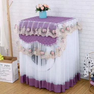 Luxury  Washing Machine Cover (৫ থেকে ১৬ কেজি ) Purple Colour