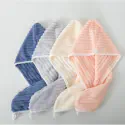( ১ পিছ ) China Microfiber Hair Towel - Ash কালার