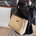 Premium Quality Women PU Leather Handbag (Cream )