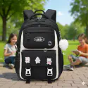 Premium Quality Primary School Book Bag ( Black )