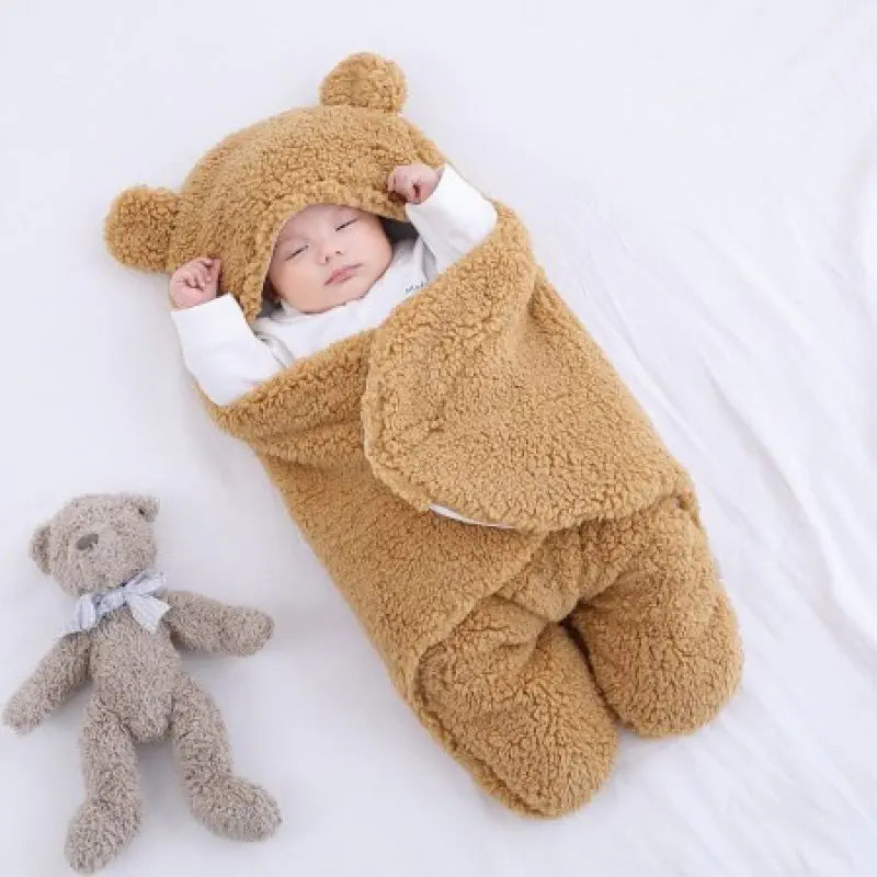 প্রিমিয়াম কোয়ালিটি Baby Blanket (Brown)