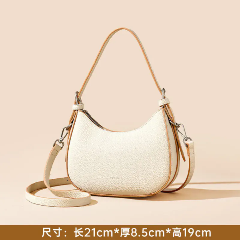 Trendy tote new style Women’s shoulder Bag (off-white)