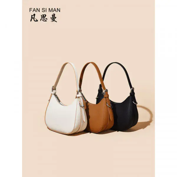 Trendy tote new style Women’s shoulder Bag (off-white)