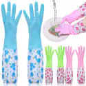 (৪ জোড়া) Long Silicon Hand Gloves ( Origina china )