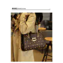 Best Selling Elegant Fanshinuo Leather Crossbody & Shoulder Bag.k6 (Coffee)