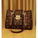 Best Selling Elegant Fanshinuo Leather Crossbody & Shoulder Bag.k6 (Coffee)