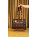 Best Selling Elegant Fanshinuo Leather Crossbody & Shoulder Bag.k6 (Coffee)