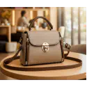 High Quality Kangaroo 2  Handbag-( Cream )