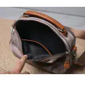 Retro Design New Ladies Portable Bag (Grey)