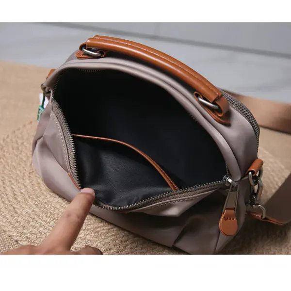 Retro Design New Ladies Portable Bag (Grey)