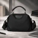 Retro Design New Ladies Portable Bag ( Black )
