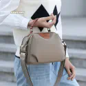 Retro Design New Ladies Portable Bag (Grey)