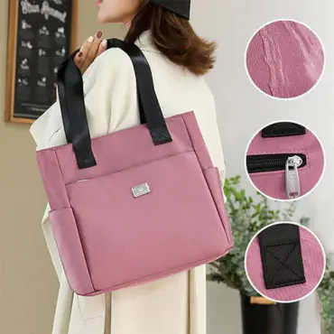 women nice shoulder bag (baby pink)