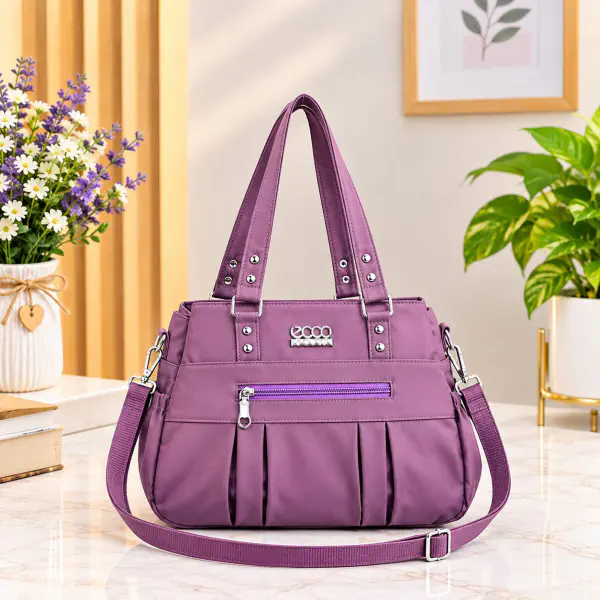 Italian Fashionable Shoulder Bag (purple colour)