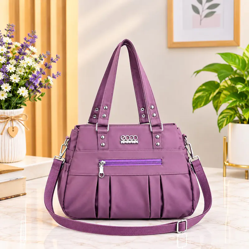 Italian Fashionable Shoulder Bag (purple colour)