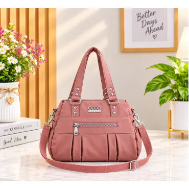 Italian Fashionable Shoulder Bag (pink colour)