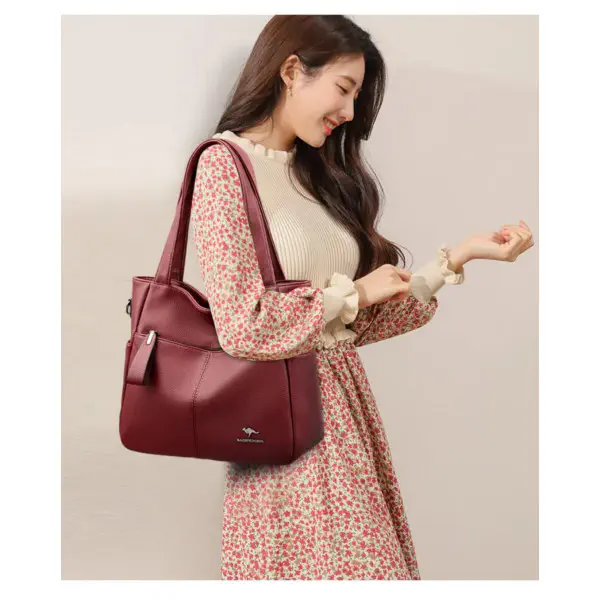 Ladies Elegant Shoulder & Crossbody Bag (Meroon)
