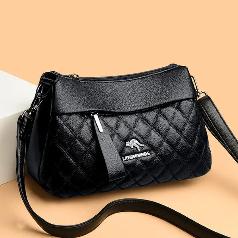 Newstyle cossbody vintage bag (Black)