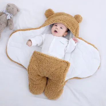  Baby Blanket (Brown...