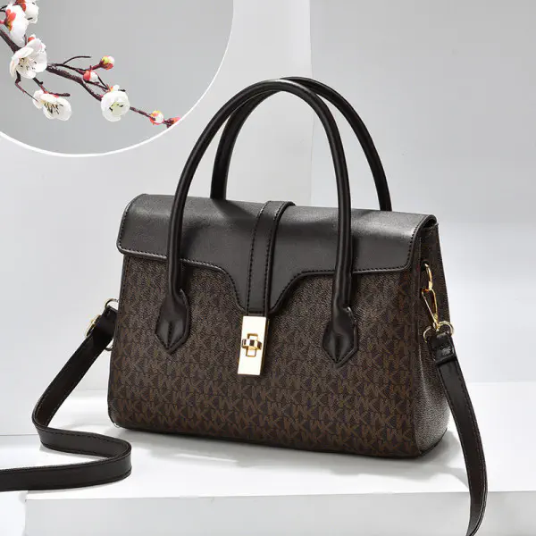  Newest High Quality MK Design American Bag Luxury Women's Handbags (coffe)