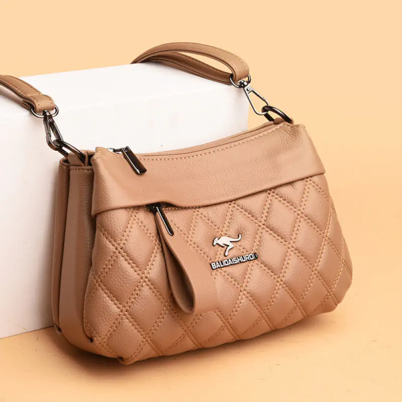 Newstyle cossbody vintage bag (Light brown)