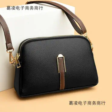 	3 Elegant Ladies Hand Bag (Black)