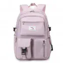 New Academy Style School Bag Book Bag Lightweight College Student Backpack(purple) Code : 242