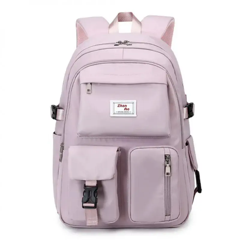 New Academy Style School Bag Book Bag Lightweight College Student Backpack(purple) Code : 242