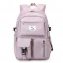 New Academy Style School Bag Book Bag Lightweight College Student Backpack(purple) Code : 242