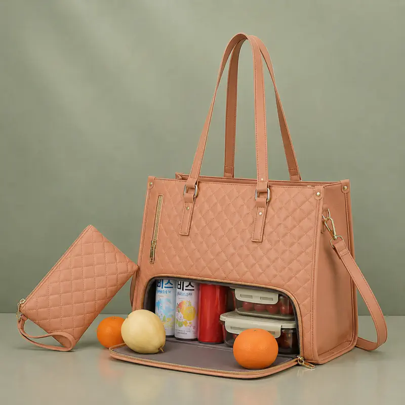 Spot ,New ,Lunch Bag (pink)