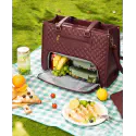 Spot ,New ,Lunch Bag (meroon)