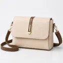  Genuine Soft Leather Handbag for Color (off-white) Code : 70