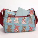 Printed crossbody bag