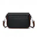 PU Leather Handbags Women Fashion Crossbody Bags(Black)