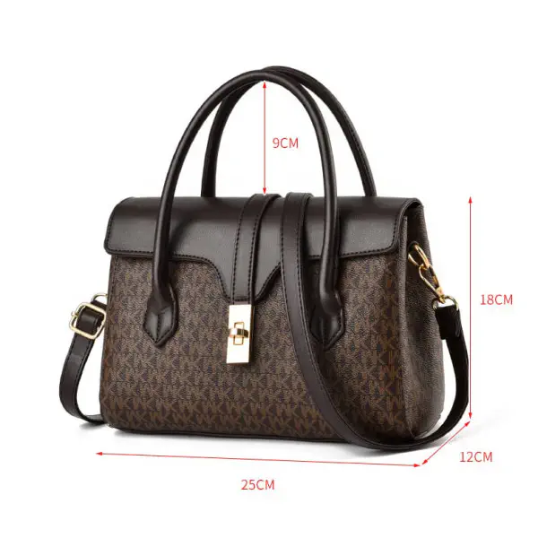 MK Design American Fashion New Handbag {Coffee)