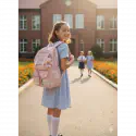  Trendy Korean Design  School bag class 1-8 { Pink }