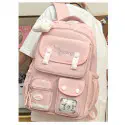  Trendy Korean Design  School bag class 1-8 { Pink }