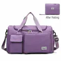 Fashionable Large Capacity Travel & Gym Bag (Purple colour) Code : 185