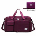 Fashionable Large Capacity Travel & Gym Bag(Maroon colour)Code : 185