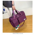 Fashionable Large Capacity Travel & Gym Bag(Maroon colour)Code : 185