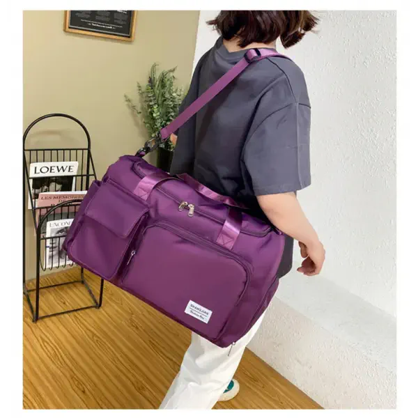 Fashionable Large Capacity Travel & Gym Bag(Maroon colour)Code : 185