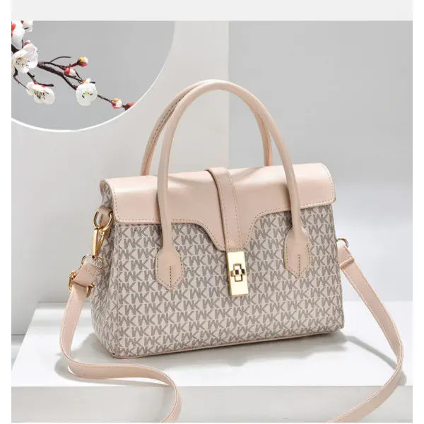 Newest High Quality MK Design American Bag Luxury Women's Handbags (cream)