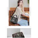  Newest High Quality MK Design American Bag Luxury Women's Handbags (Black)
