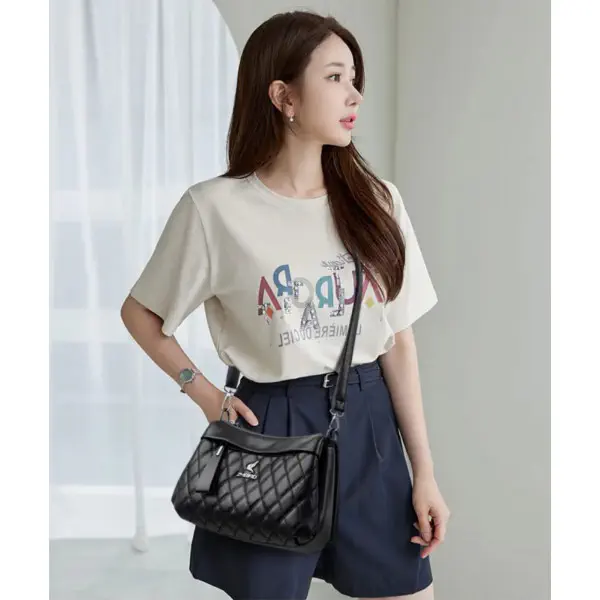 Newstyle cossbody vintage bag (Black)