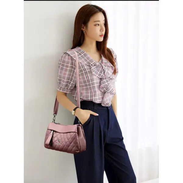 Newstyle cossbody vintage bag (purple)